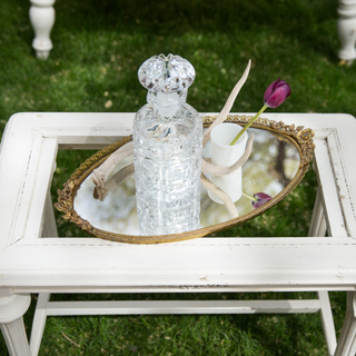 Dainty White Side Table