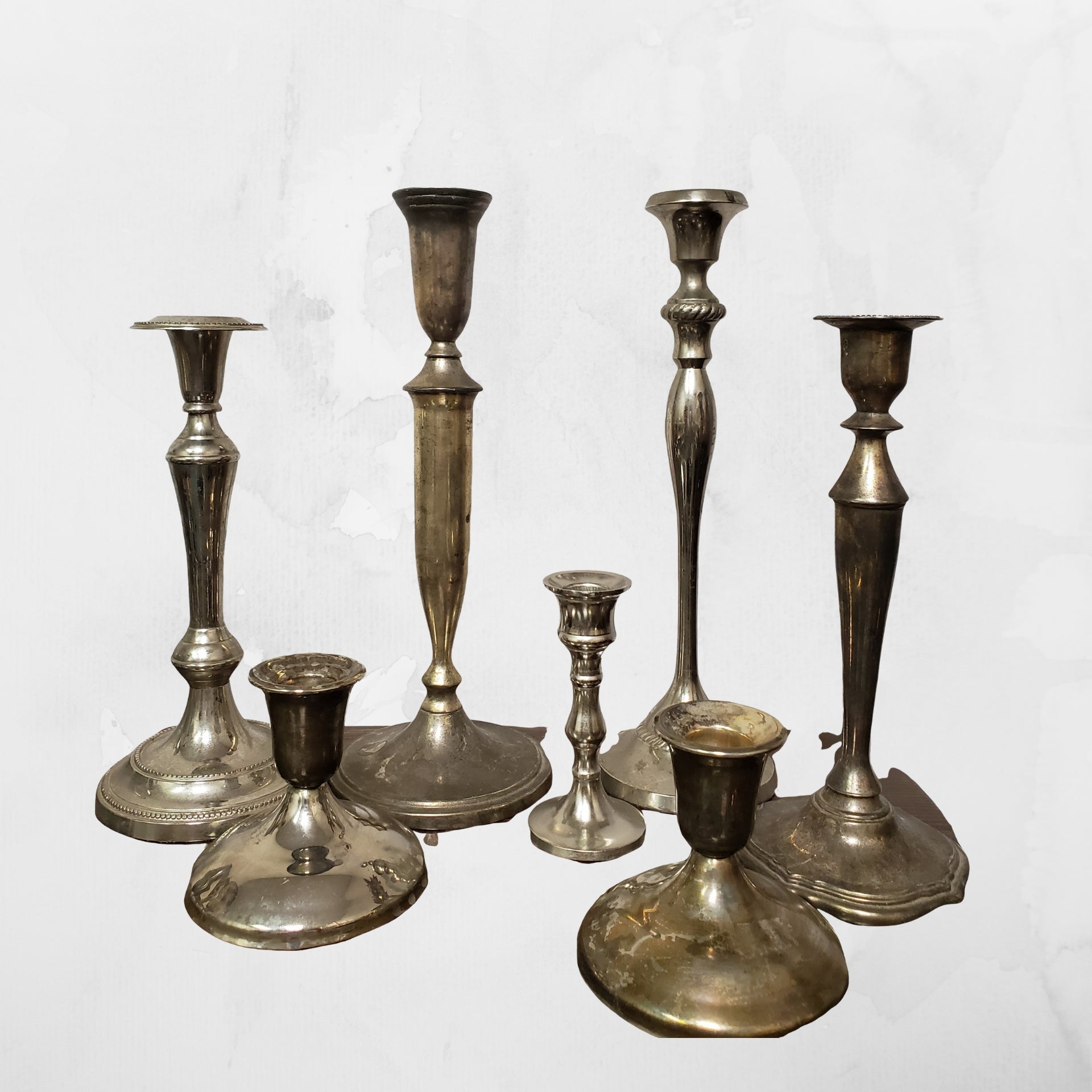 Vintage Silver Candlestick