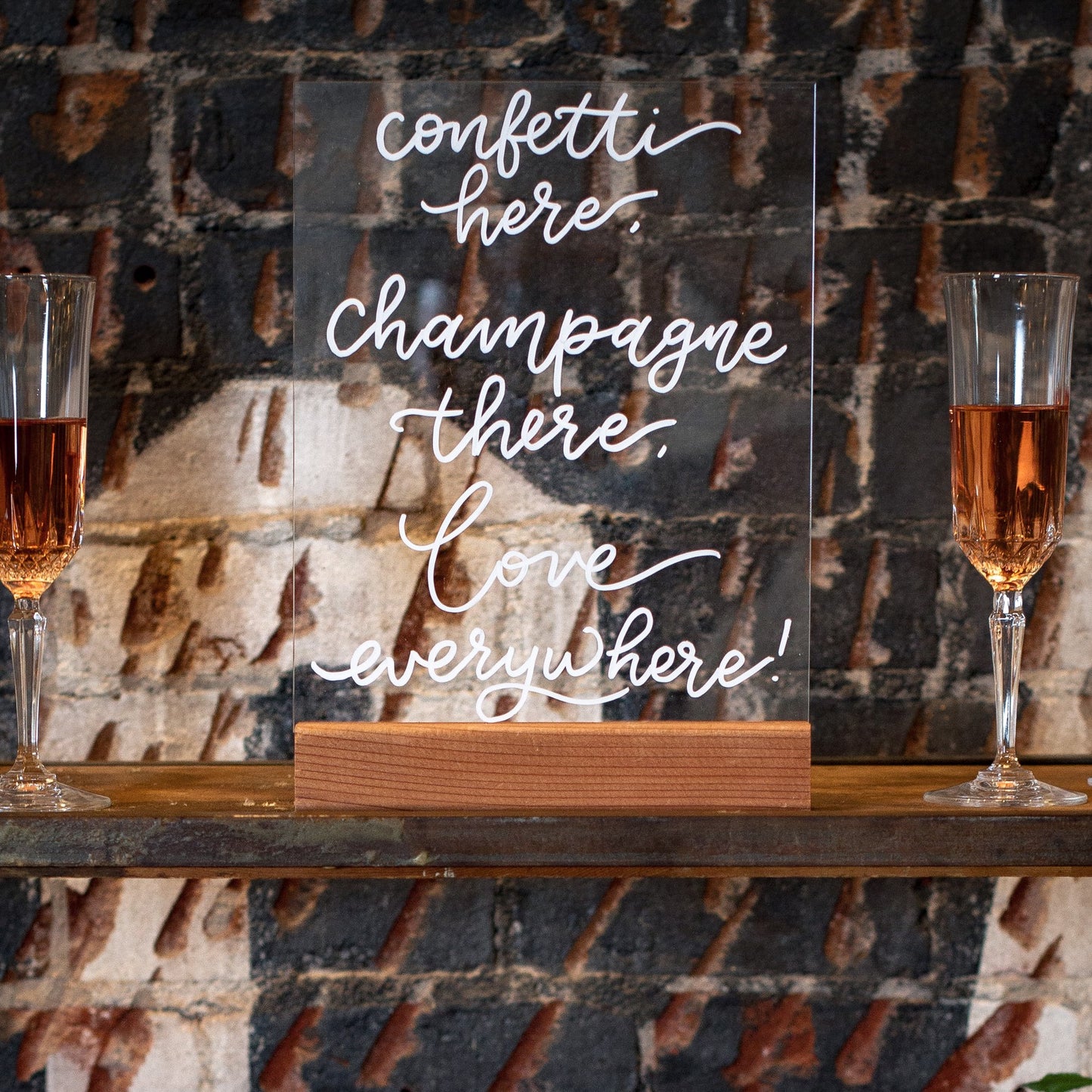 Acrylic Sign - Table Top