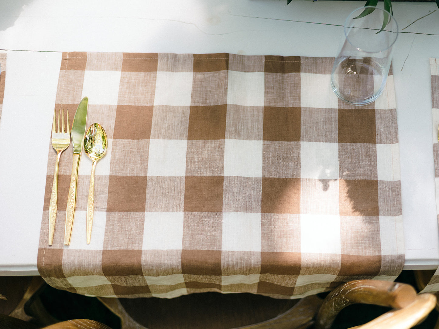 Gingham Linen Napkin