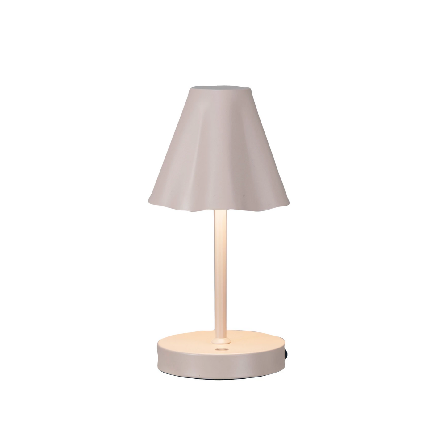 Matte Cream LED Table Lamp