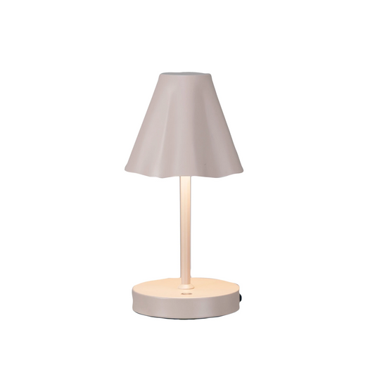 Matte Cream LED Table Lamp
