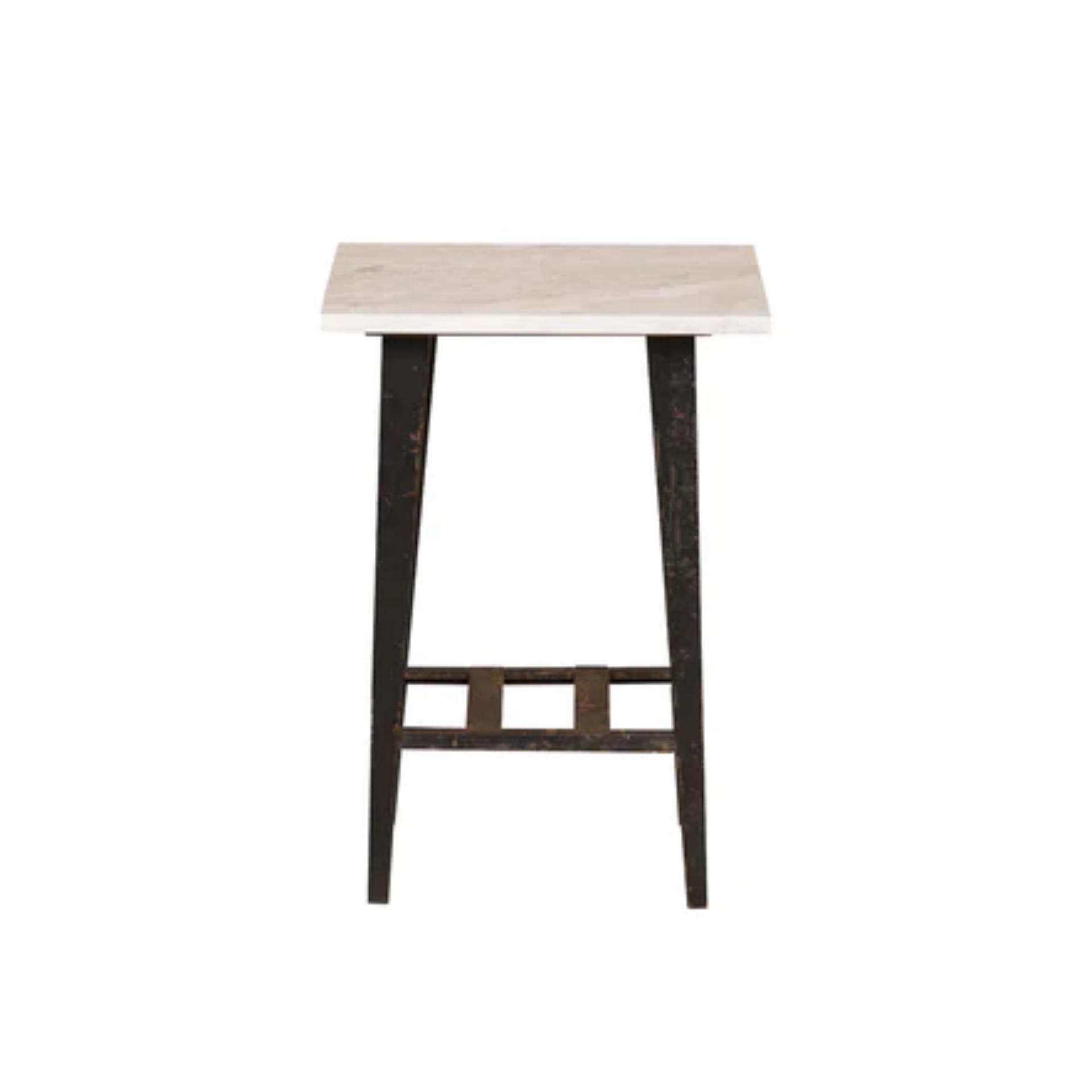 Metal Base Side Table