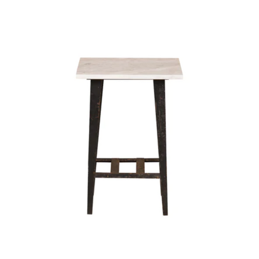 Metal Base Side Table