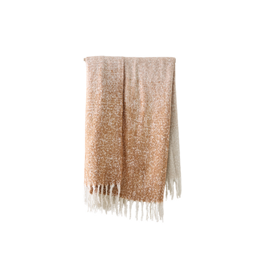 Ombre Throw: Sienna