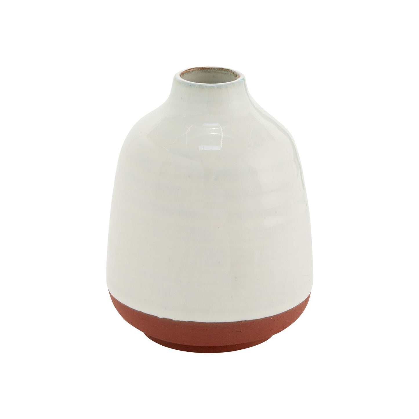 Terracotta Accent Bud Vase - Small