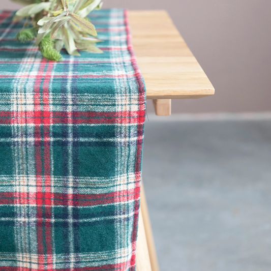 Holiday Plaid Table Runner