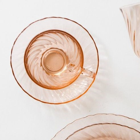 Vintage Blush Tea Cup Collection