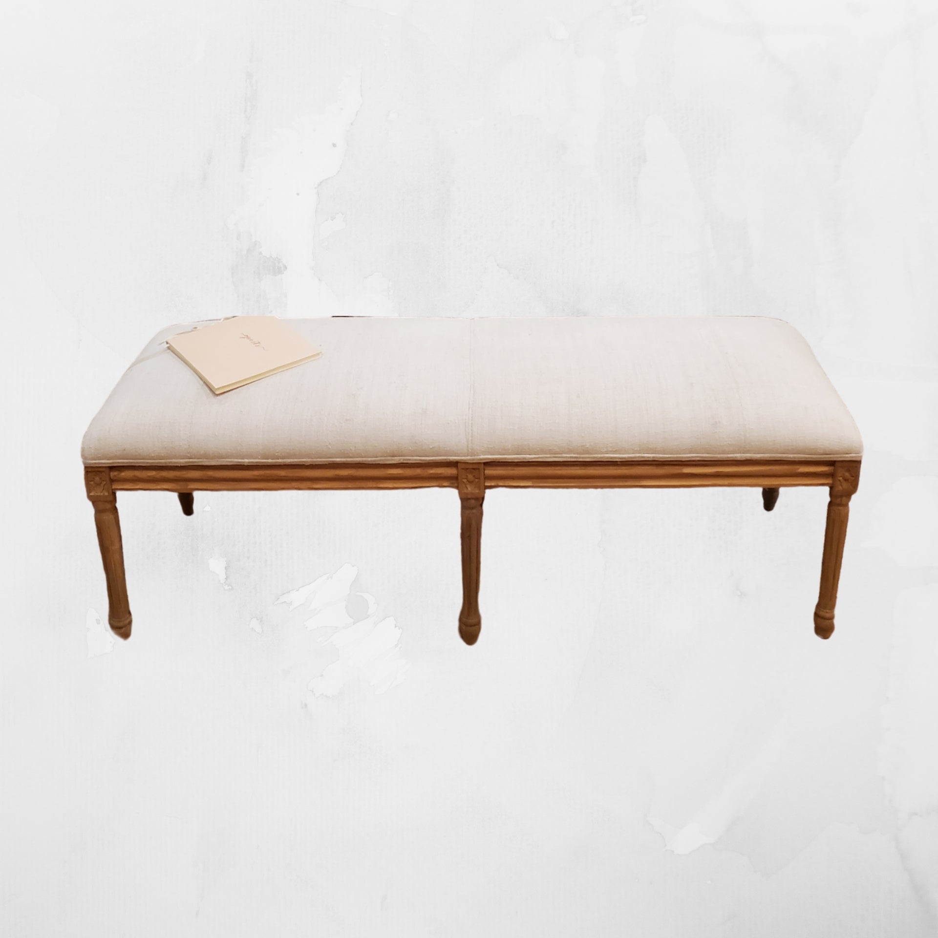 Louis Linen Bench