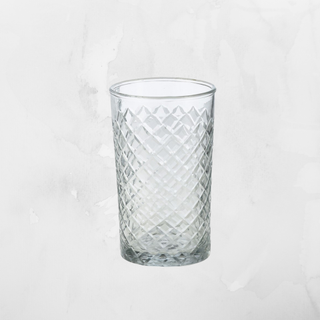 Etched Glass Votive - Tall