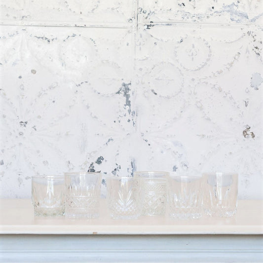 Vintage 'Old Fashioned' Glass