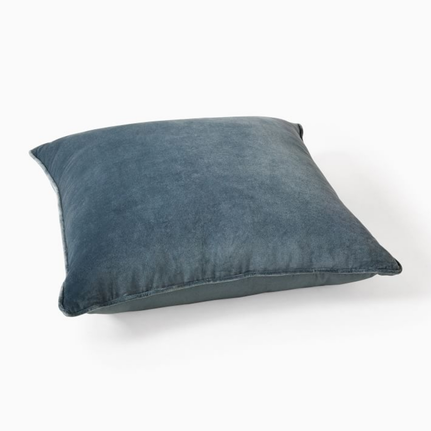 Blue Velvet Floor Pillow