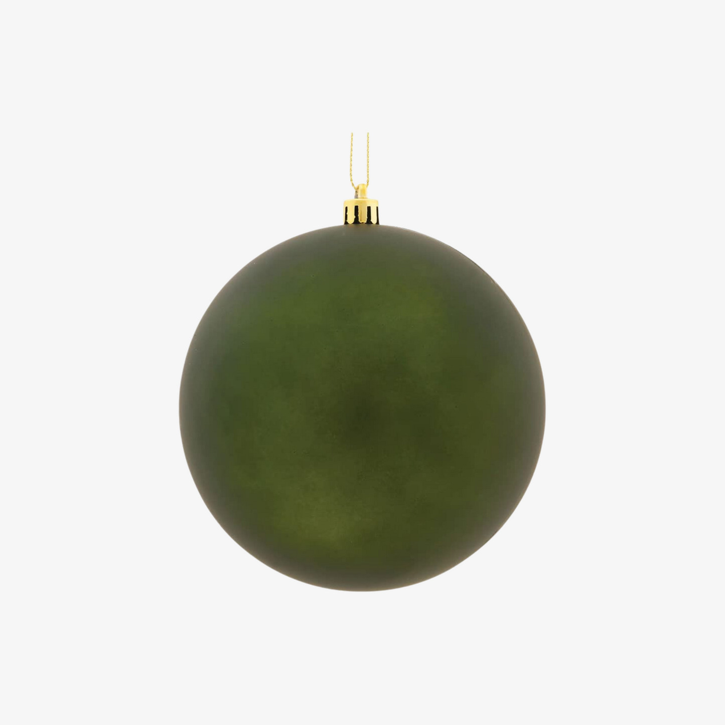 Matte Moss Green Ornament