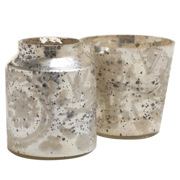 Mercury Glass Votive/Vase - Medium