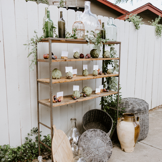 Vintage Rolling Rack