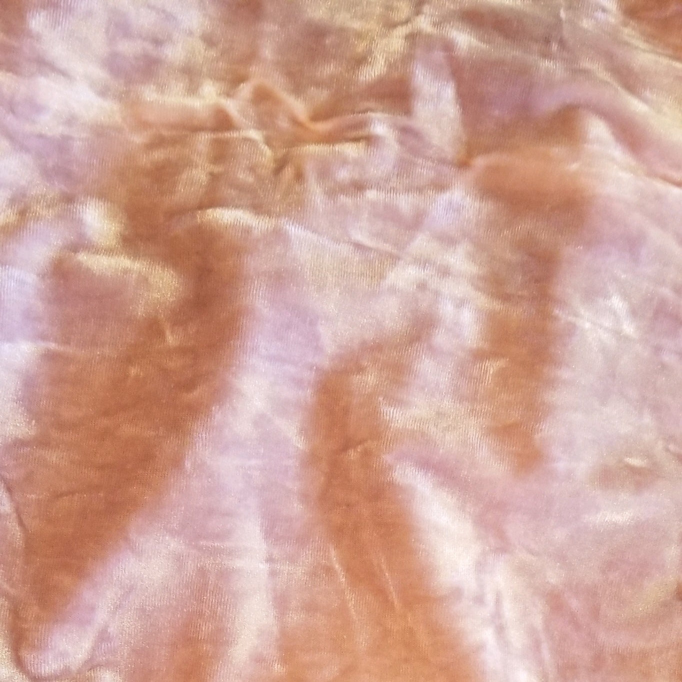 Crushed Velvet Table Drape - Dusty Rose