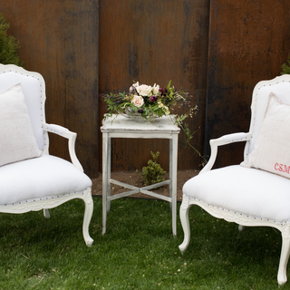 White French Arm Chair