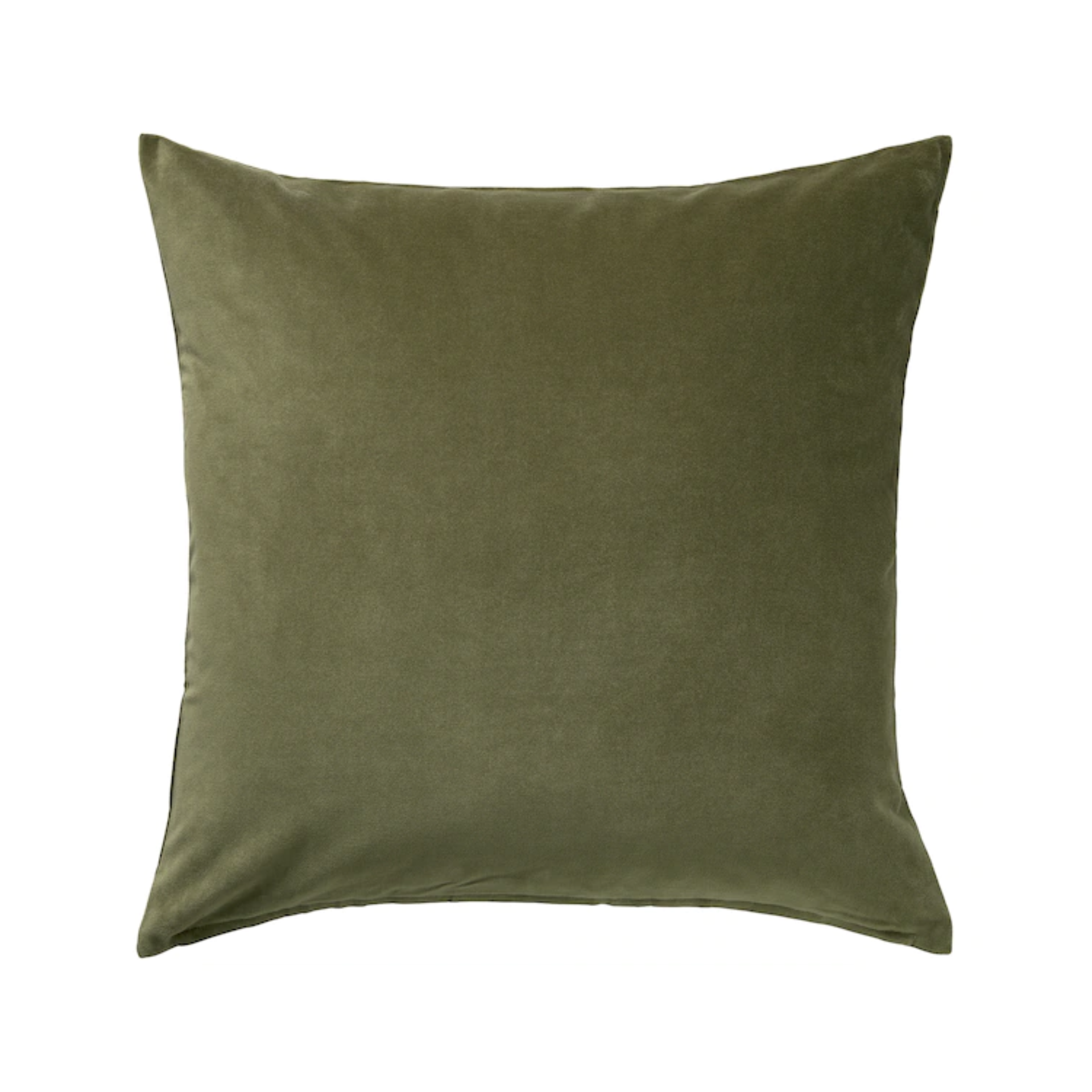 Forest Green Velvet Accent Pillow