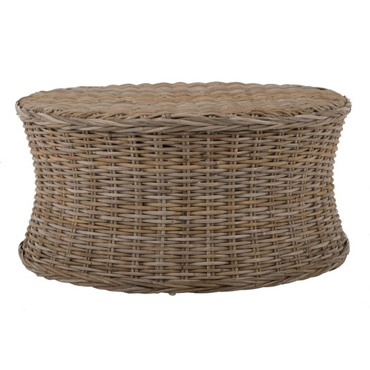 Round Wicker Coffee Table