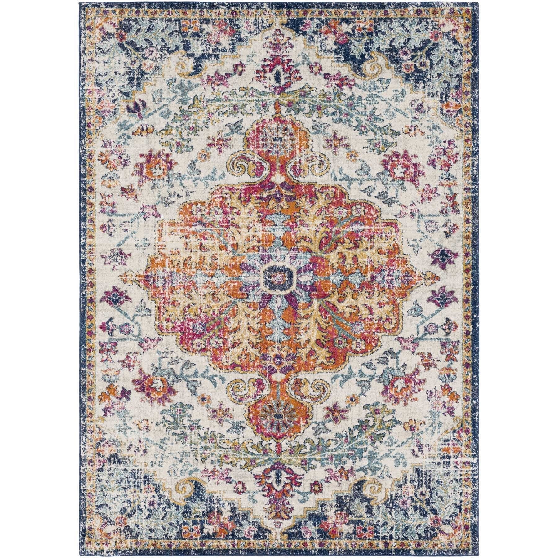 Caressa Vintage Bright Boho Rug