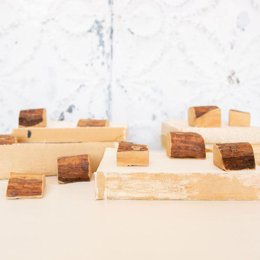 Wood Slice Paper Holder