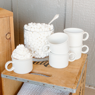 White Coffee Mug: Mixed