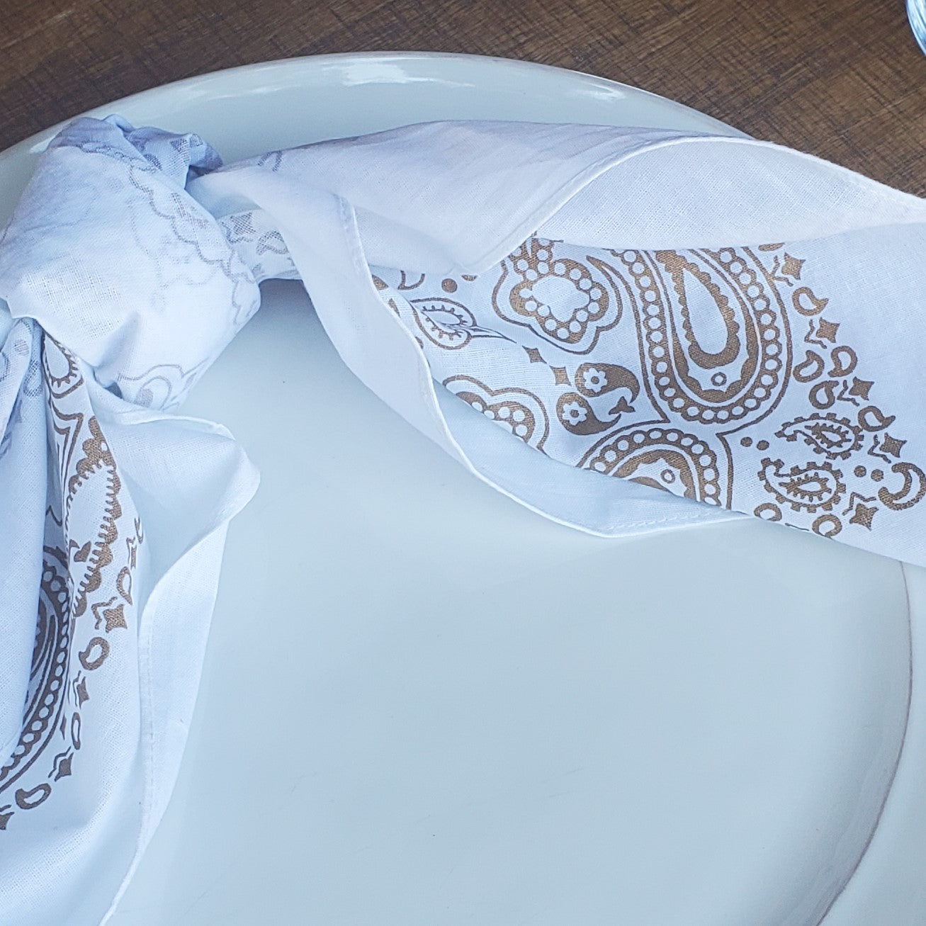 Neutral Bandana Napkin