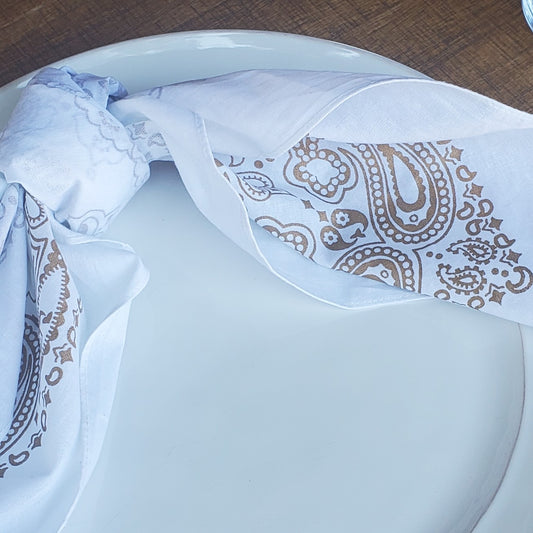 Neutral Bandana Napkin