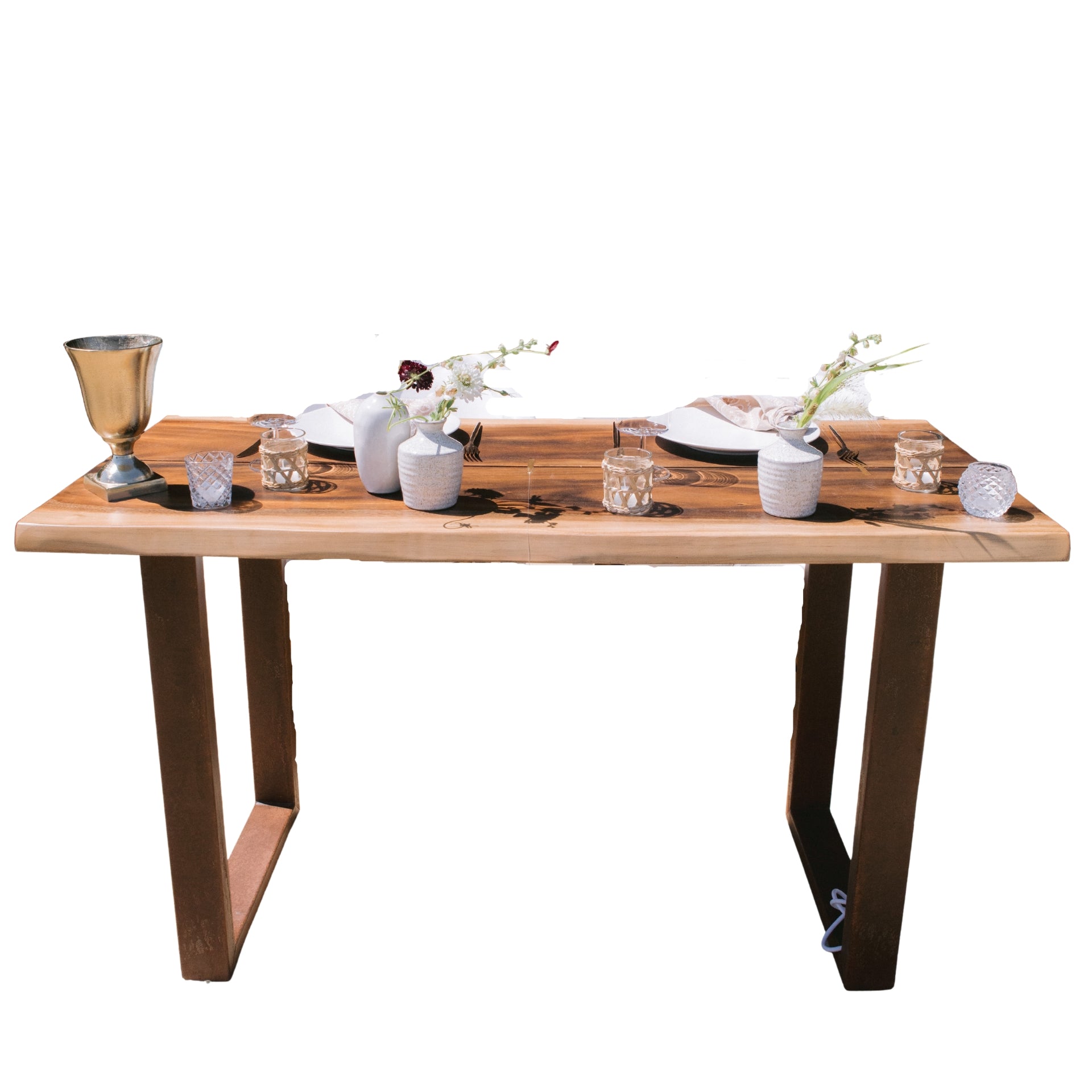 Live Edge Console Table