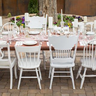 Vintage Chairs : White Finish