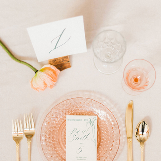 Blush Plates: Luncheon