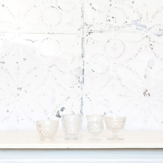 Crystal Cut Glass Dish/Votive