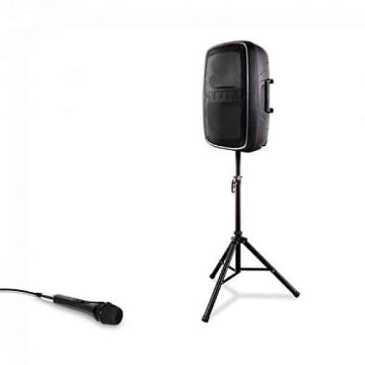 PA System with 1 Speaker & Corded Microphone