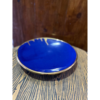 Keith Kreeger Cobalt & Gold Plate