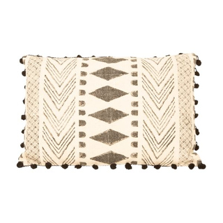Faded Block Print Lumbar Pillow