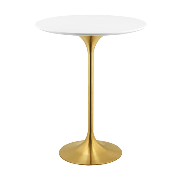 Gold Tulip High Top Table