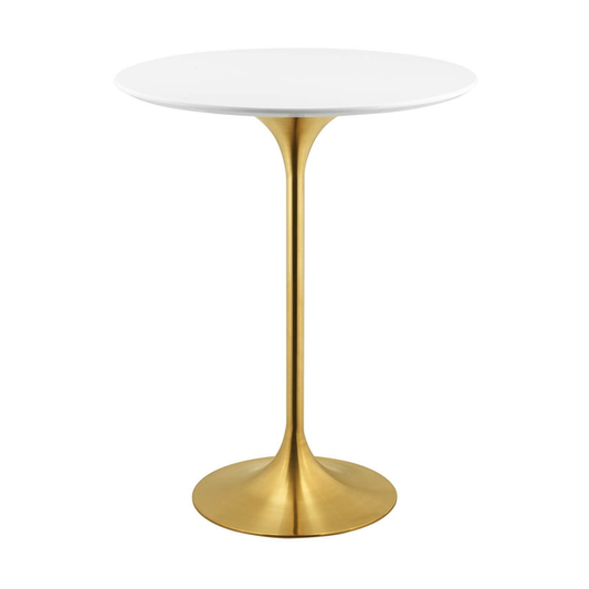 Gold Tulip High Top Table
