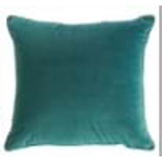 Turquoise Velvet PIllow