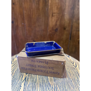Keith Kreeger Cobalt & Gold Small Tray