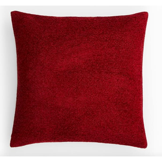 Crimson Textured Pillow