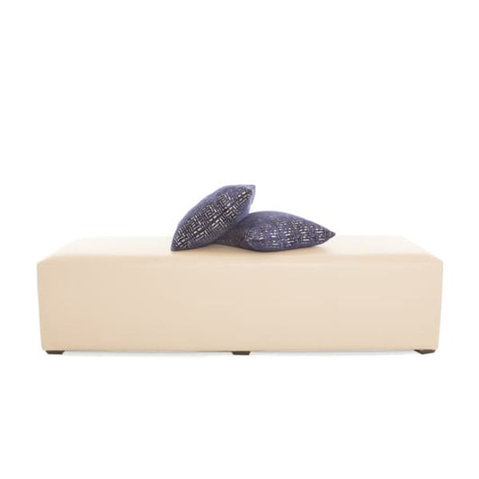 Natural Leather Bench