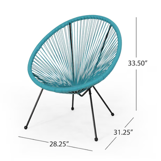 Teal Acapulco Chair