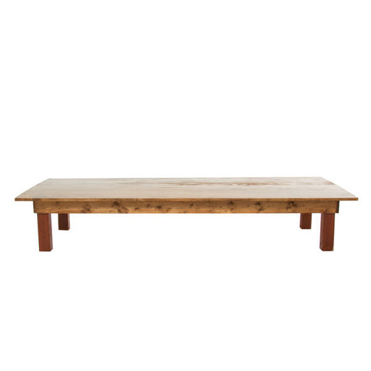 Low Farmhouse Table