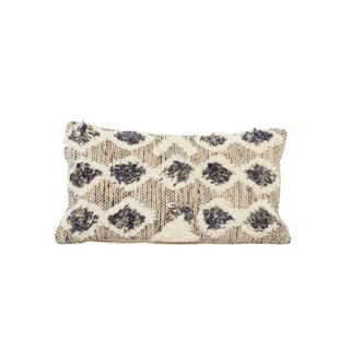 Grey Diamond Pillow
