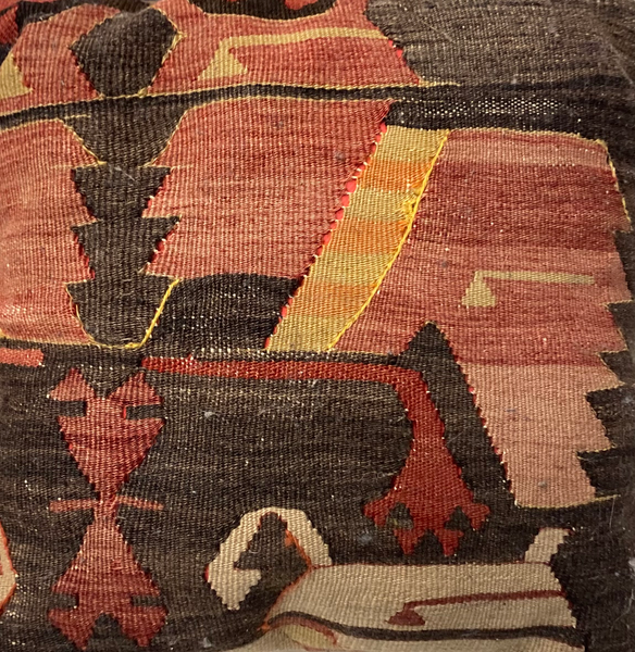 Boho Mixed Patterned Pillow