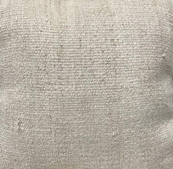 Ivory Woven Textured Pillow