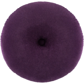 Plum Round Pillow