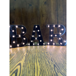 BAR Collection of 9" Letters