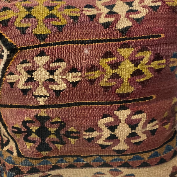 Boho Mixed Patterned Pillow