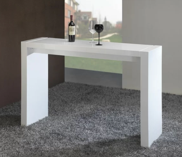 White Pub Table